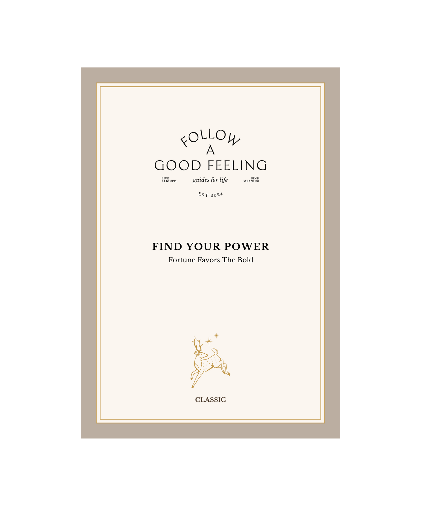 Find Your Power Workbook