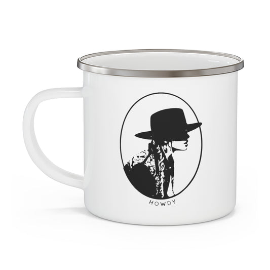 Howdy Enamel Mug x Cowgirl Classics