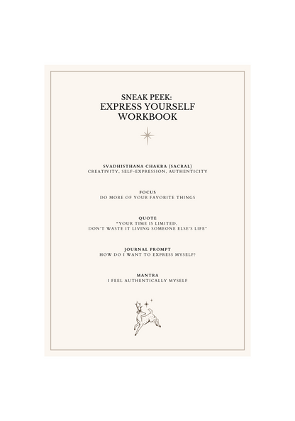 Express Yourself Workbook