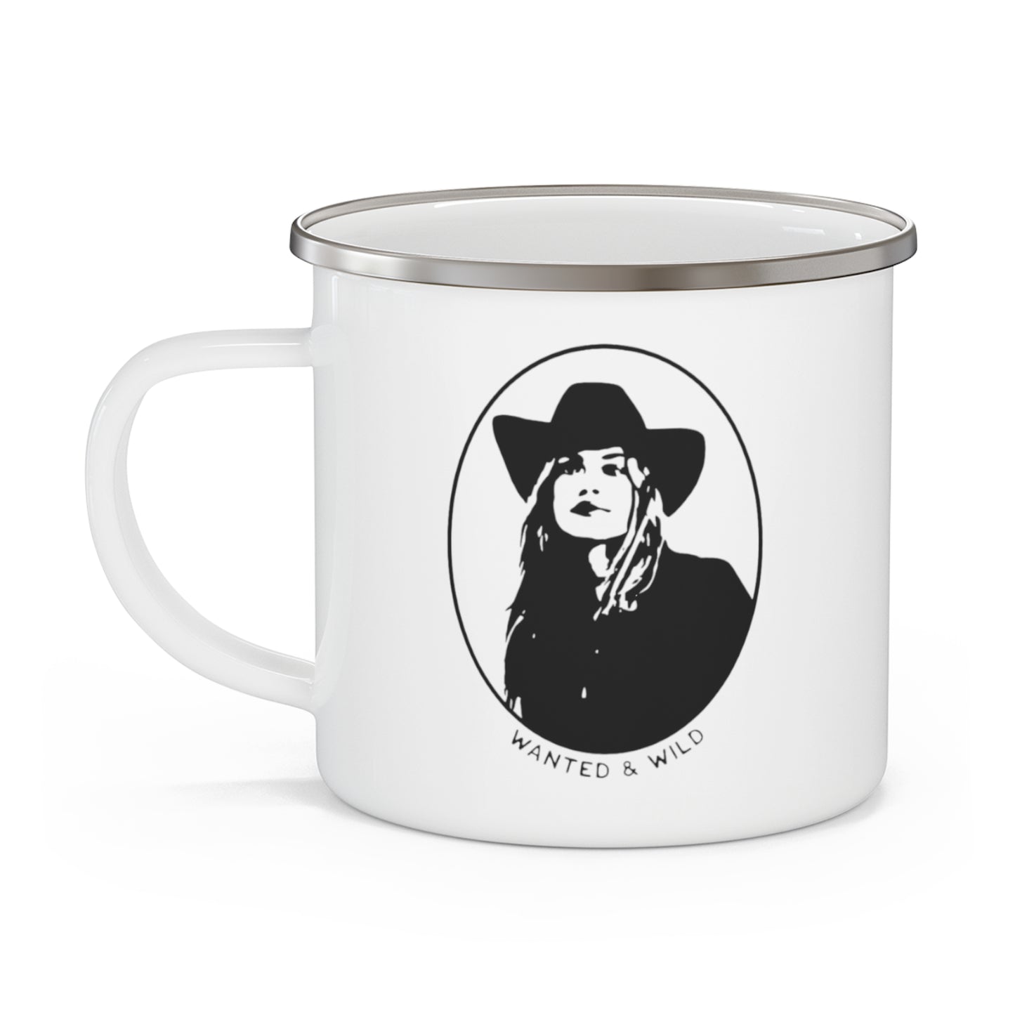 Wanted & Wild Enamel Mug x Cowgirl Classics