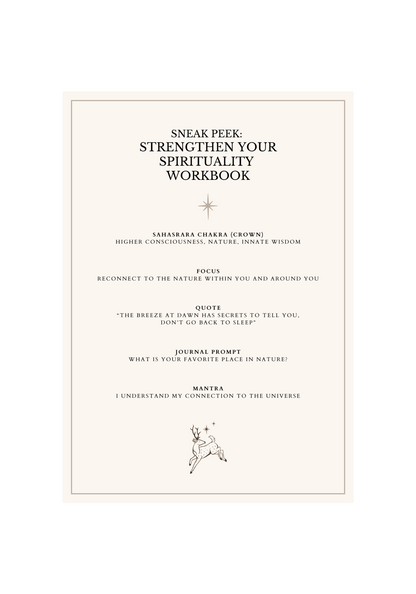 Strengthen Your Spirituality Workbook