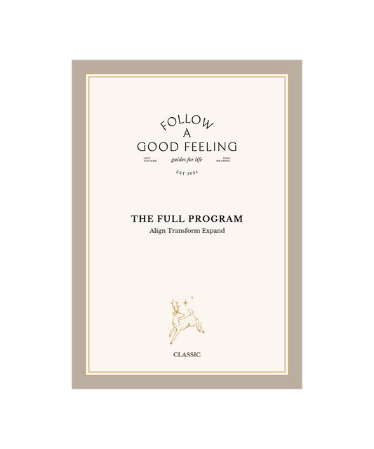 The Full Program: Align Transform Expand Workbook