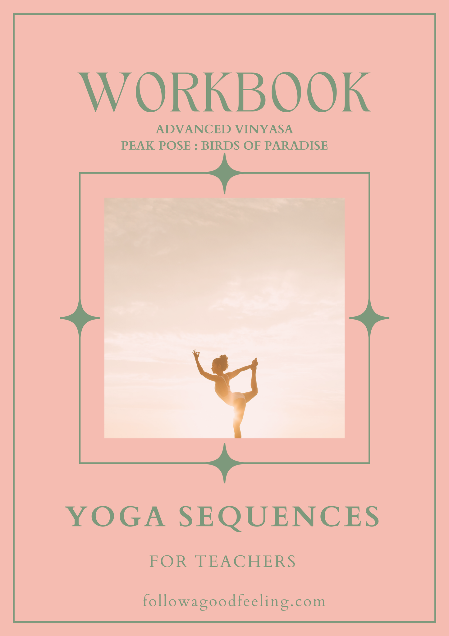 Yoga Sequence Advanced Vinyasa Peak Pose _ Birds of Paradise